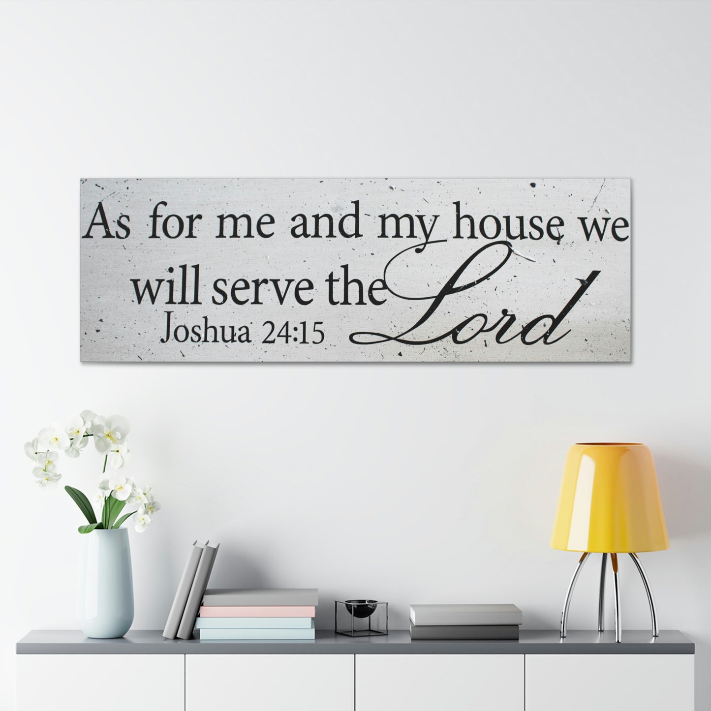 Joshua 24:15 Canvas