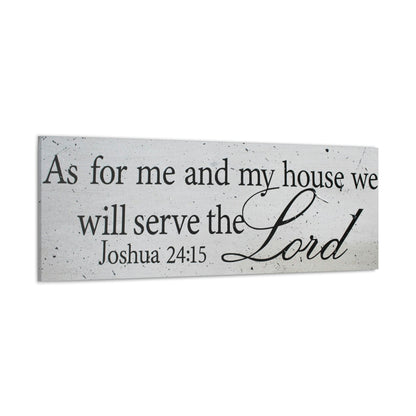 Joshua 24:15 Canvas